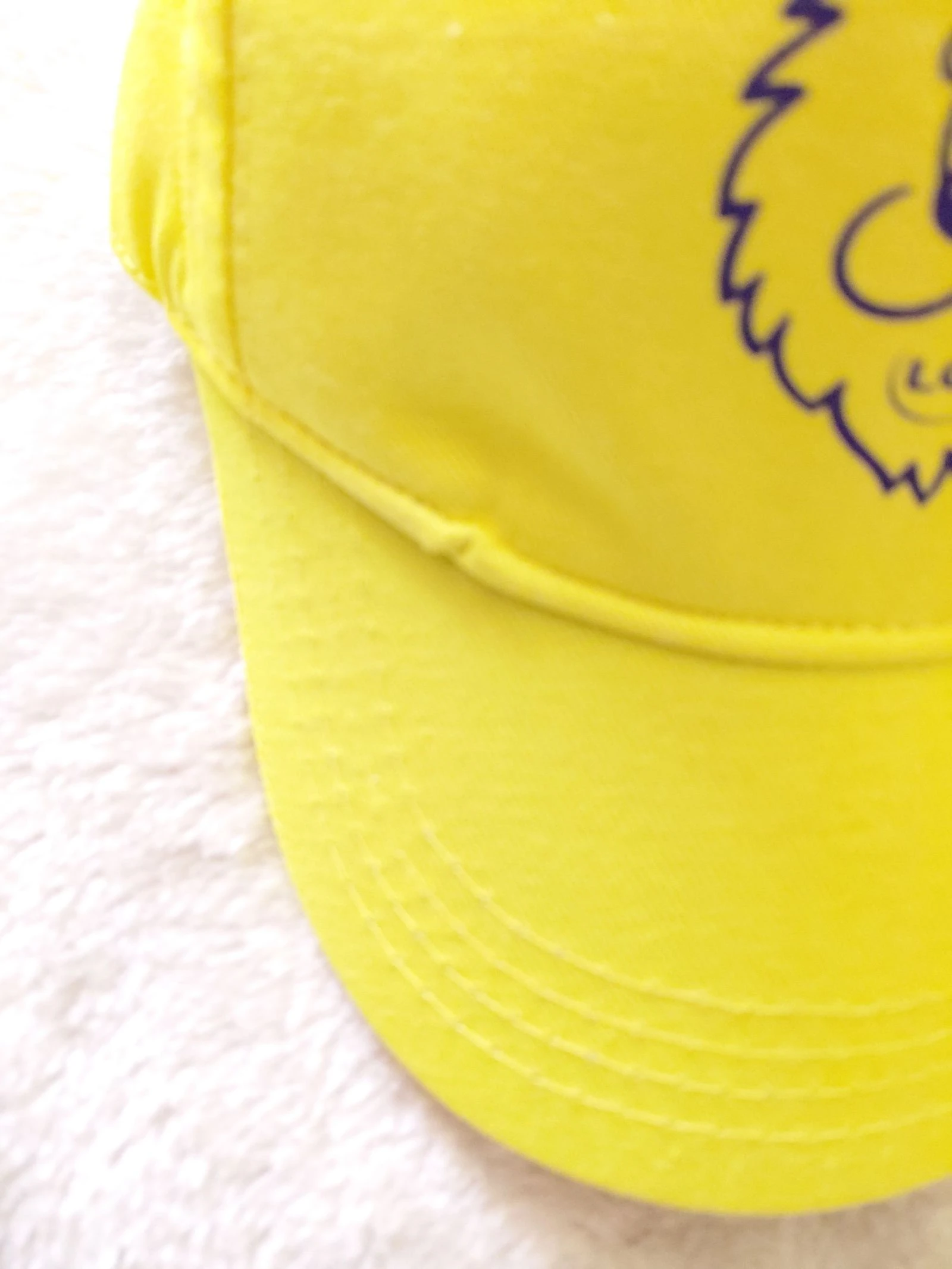 Casquette jaune lion lcl tour de france neuve  – photo 2